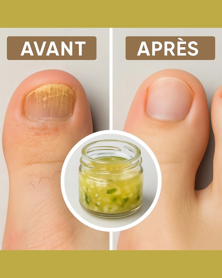 禮 Un seul ingrédient naturel pour éliminer les champignons des pieds et des ongles  Le résultat est bluffant !