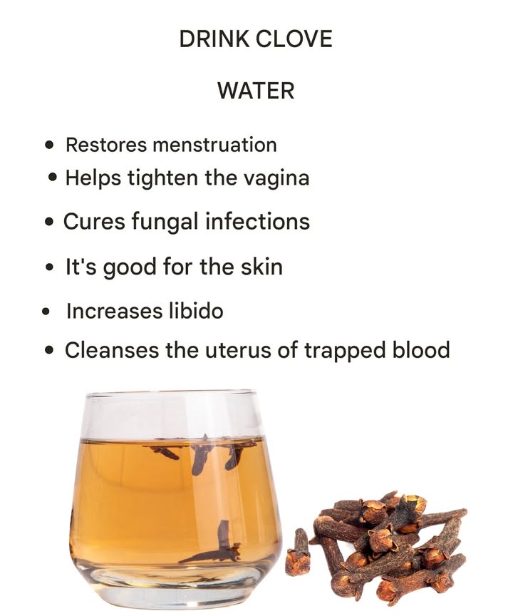 Benefits of Clove Water 

1 May help support menstrual cycle regulation
2 Aids digestion and relieves minor discomfort
3 Contains antimicrobial properties that benefit oral health
4 Can reduce mild inflammatory pain
5 Brings a natural sense of warmth and overall wellness