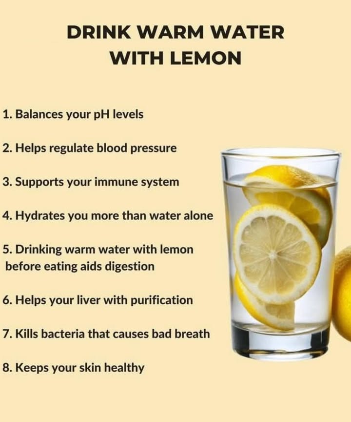 8 Incredible Benefits of Drinking Warm Water with Lemon