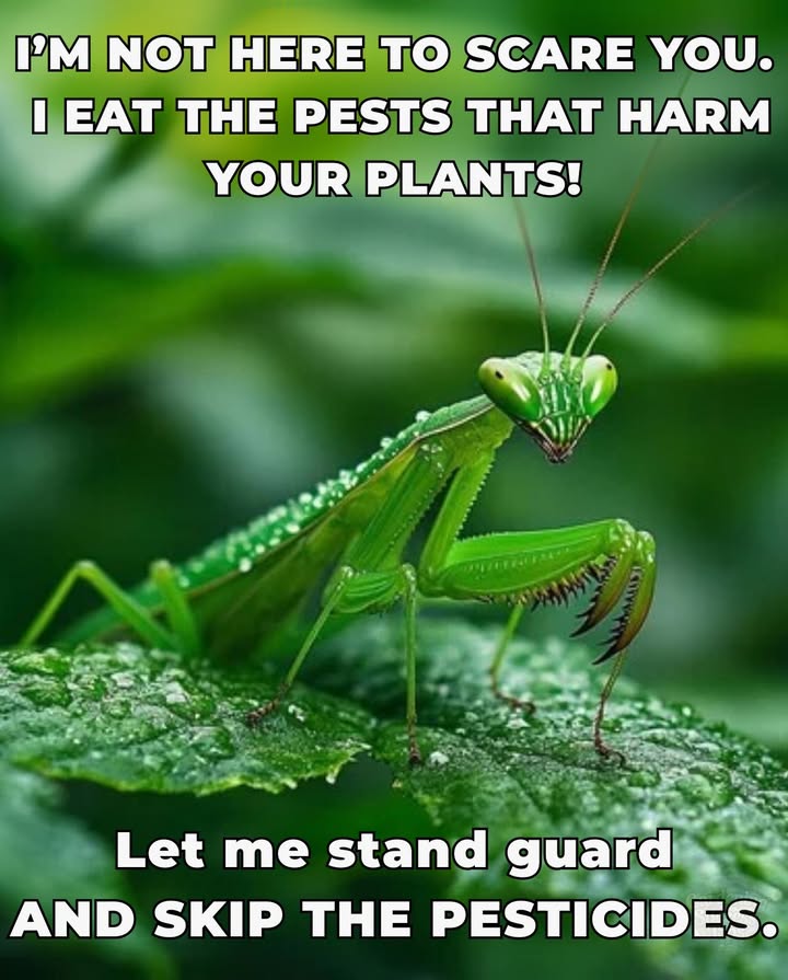 Mantidae: The Praying Mantis
 Expert hunters of harmful bugs
 Iconic for their prayer pose
 Why Keep Them Around?
 Devour beetles, caterpillars & flies
 Organic pest control
 Tip: Grow tall grasses & shrubs