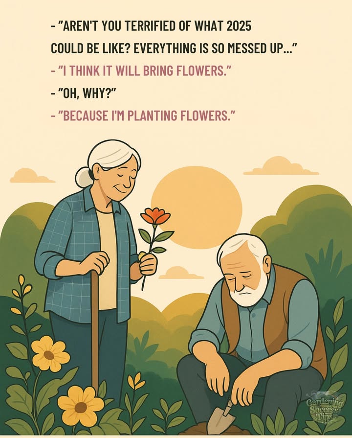 In uncertain times, nurturing our gardens can inspire hope. Planting flowers brings purpose and renewal amidst the unknown.